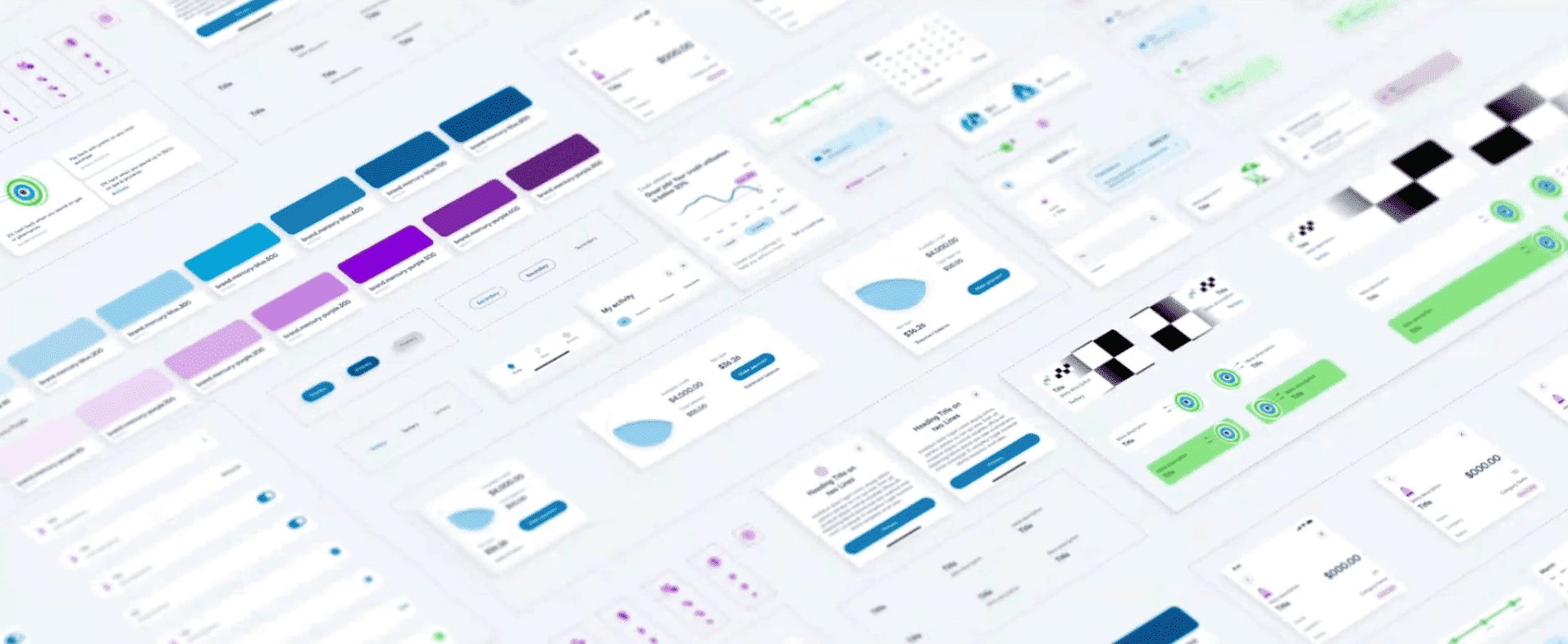 Mercury Design System in Figma — atomic components and tokens
