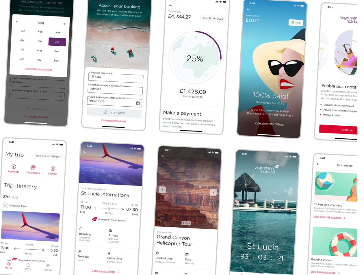 Virgin Atlantic unified mobile app